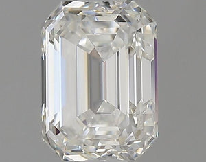 7458481054- 0.80 ct emerald GIA certified Loose diamond, H color | VVS1 clarity