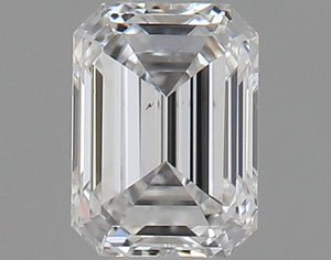 7488366411- 0.30 ct emerald GIA certified Loose diamond, D color | VS2 clarity | GD cut
