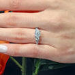 Load image into Gallery viewer, Barkev&#39;s Three Stone Diamond Engagement Ring
