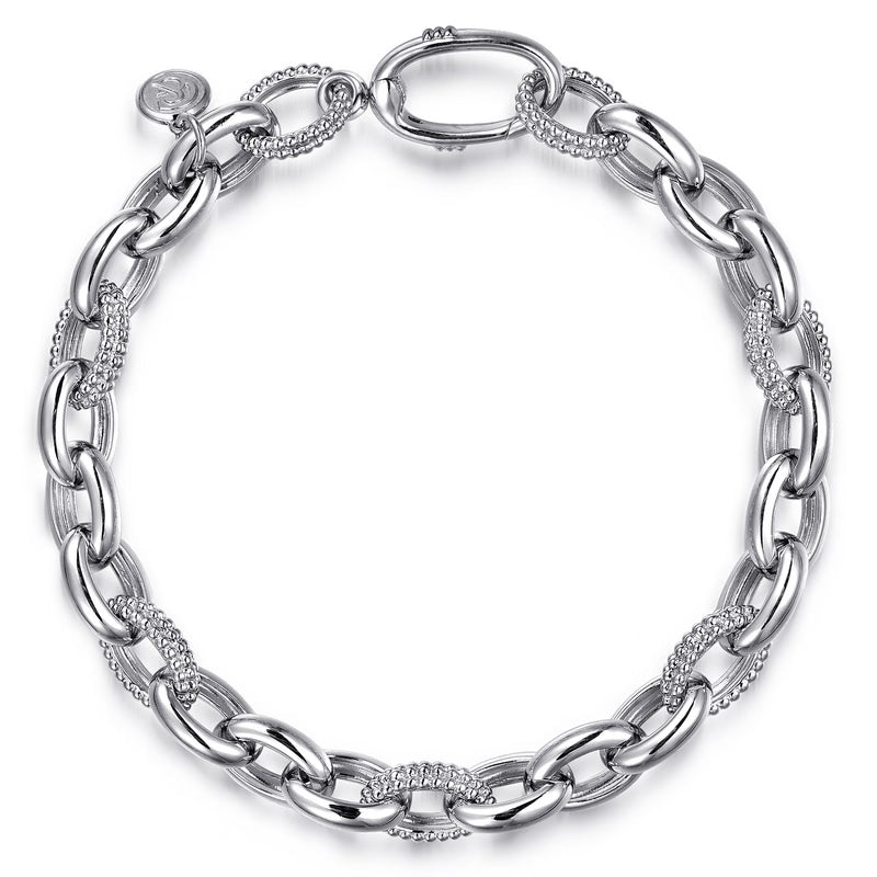 Gabriel & Co. Bujukan Tennis Bracelet in Sterling Silver