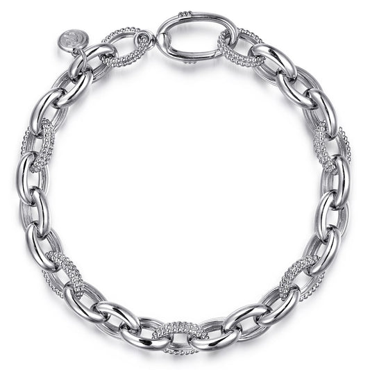 Gabriel & Co. Bujukan Tennis Bracelet in Sterling Silver