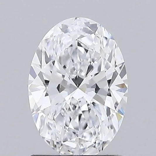1.10ct Oval Lab Grown Diamond (Colour D, Clarity IF, IGI Certified)