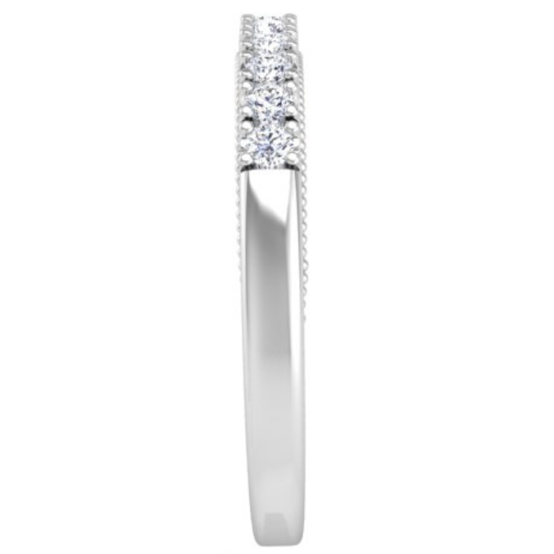 Ben Garelick Astra Galactic White Gold Diamond Wedding Band Right