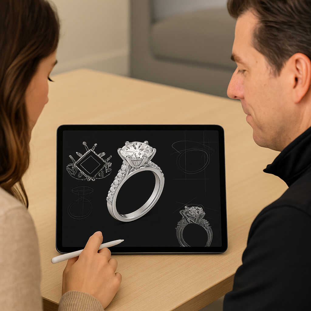 Ben Garelick Custom Design Engagement Ring - Collaborate and Design with Our Experts