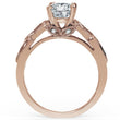 Load image into Gallery viewer, Kirk Kara Rose Gold &quot;Dahlia&quot; Marquise Cut Blue Sapphire Diamond Engagement Ring Side View
