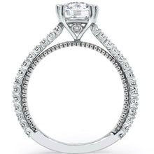Load image into Gallery viewer, Kirk Kara &quot;Stella&quot; Beaded Diamond Engagement Ring
