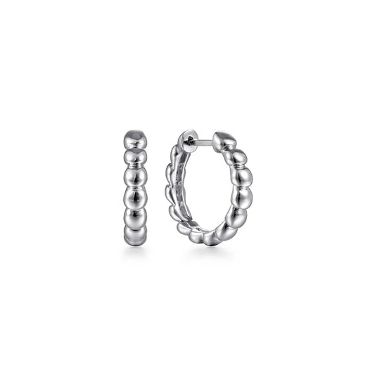 Ben Garelick Sterling Silver 15mm Huggies