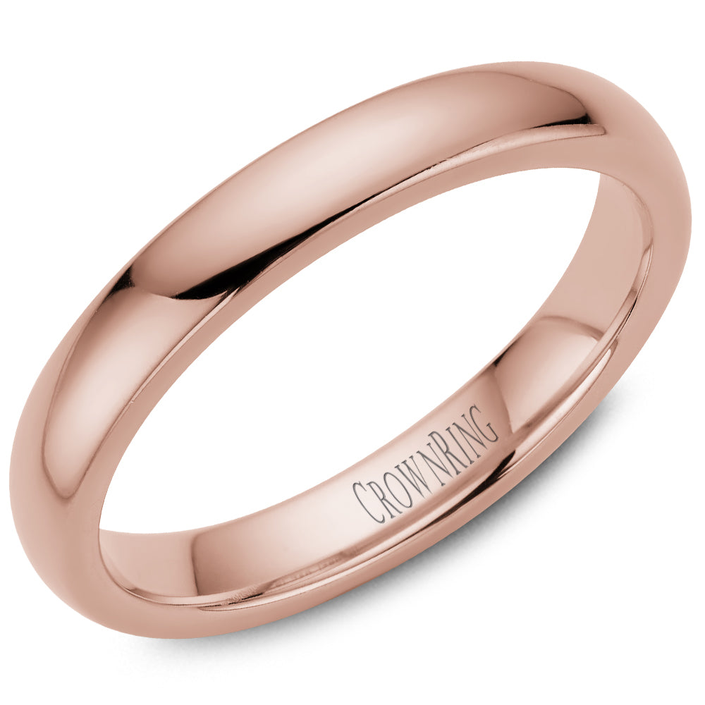 Ben Garelick Classic 3mm Heavy High Polished Comfort Fit Wedding Band