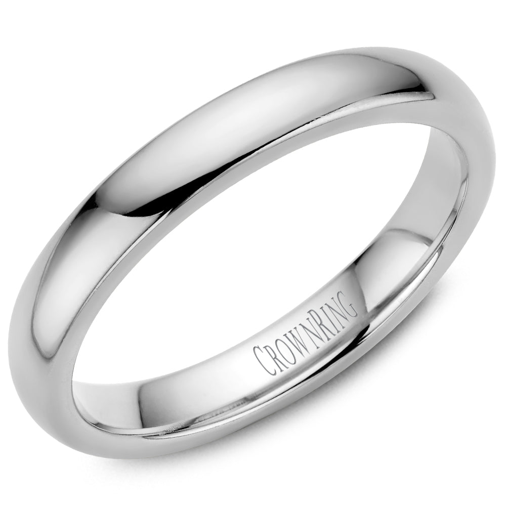 Ben Garelick Classic 3mm Heavy High Polished Comfort Fit Wedding Band