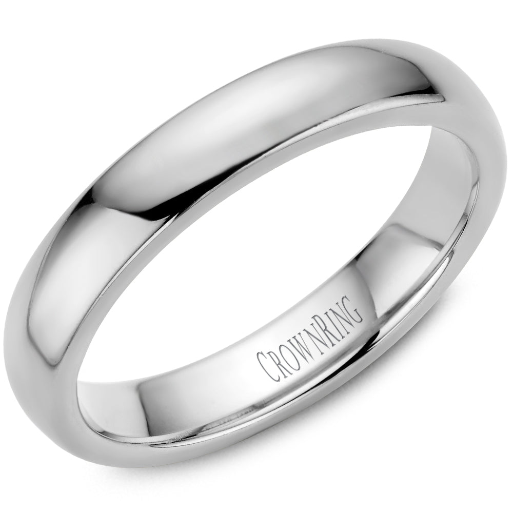 Ben Garelick Classic 4mm Heavy High Polished Comfort Fit Wedding Band