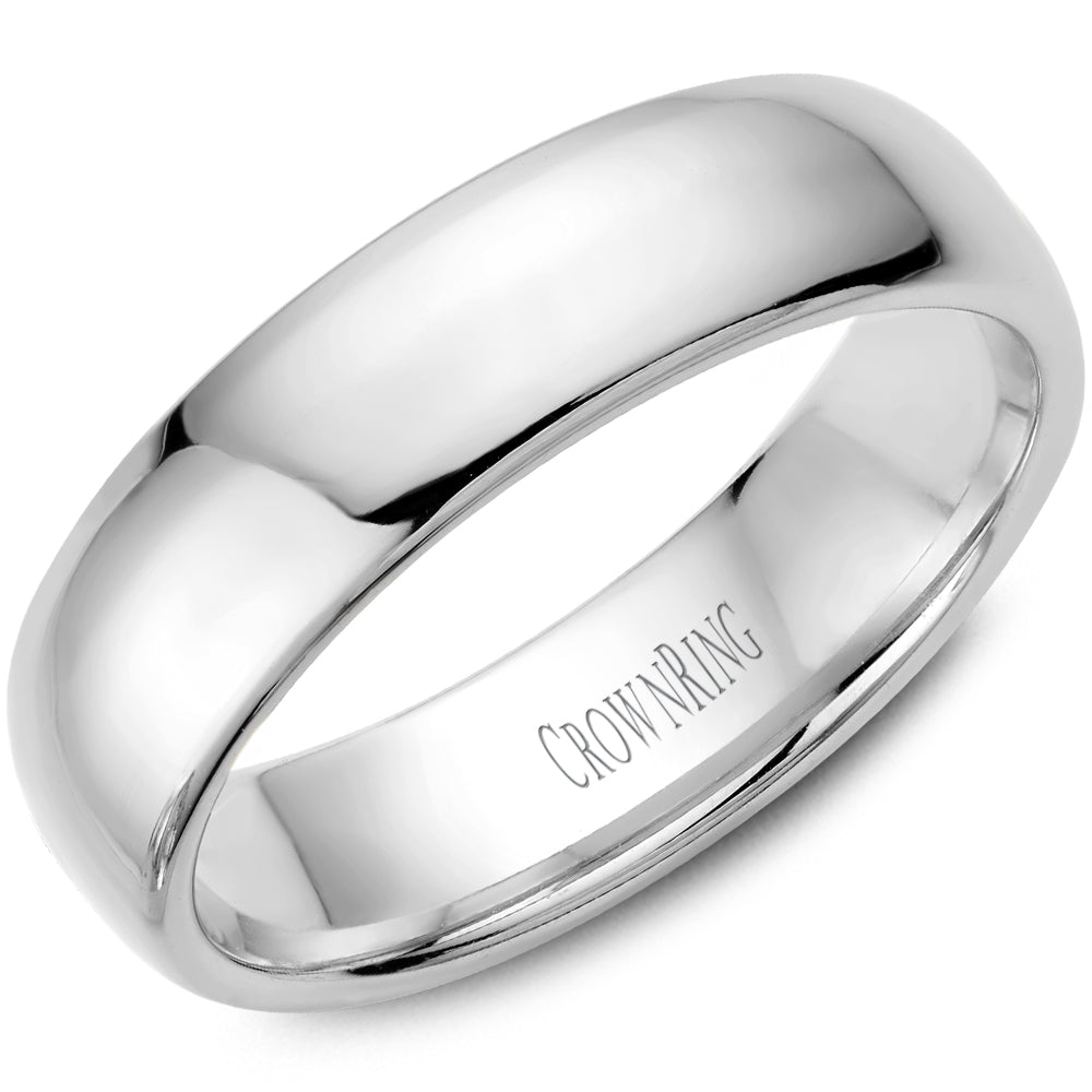 Ben Garelick Classic 6mm Heavy High Polished Comfort Fit Wedding Band