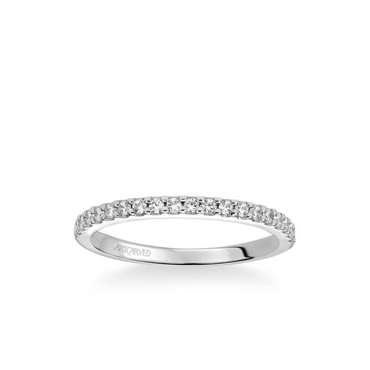 Artcarved "Allison" Prong Set Classic Straight Diamond Wedding Ring