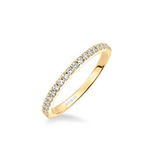 Artcarved "Allison" Prong Set Classic Straight Diamond Wedding Ring