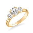 Load image into Gallery viewer, Artcarved &quot;Amanda&quot; Three Stone Diamond Engagement Ring
