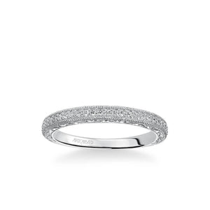 Artcarved "Anabelle" Engraved Diamond Wedding Band