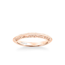Load image into Gallery viewer, Artcarved &quot;Audriana&quot; Filigree Scrollwork Wedding Band
