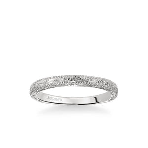 Artcarved "Bernadette" Engraved Wedding Ring