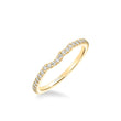 Load image into Gallery viewer, Artcarved &quot;Bluebelle&quot; Shared Prong Curved Diamond Wedding Band

