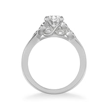 Load image into Gallery viewer, Artcarved Corinne Small Center Engagement Ring Featuring Floral Details
