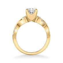 Load image into Gallery viewer, ﻿Artcarved &quot;Gabriella&quot; Twist Diamond Engagement Ring
