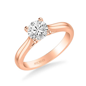 Artcarved "Lindsey" Diamond Solitaire Engagement Ring