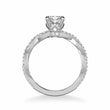Load image into Gallery viewer, Artcarved &quot;Madeleine&quot; Petite Twist Diamond Engagement Ring
