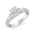 Load image into Gallery viewer, Artcarved &quot;Peyton&quot; Diamond Engagement Ring Featuring Scrollwork Design
