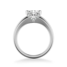 Load image into Gallery viewer, Artcarved &quot;Rachel&quot; Half Bezel Diamond Engagement Ring
