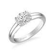Load image into Gallery viewer, Artcarved &quot;Rachel&quot; Half Bezel Diamond Engagement Ring
