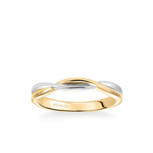 Load image into Gallery viewer, Artcarved &quot;Solitude&quot; Twist High Polish Wedding Band
