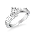 Load image into Gallery viewer, Artcarved &quot;Whitney&quot; Bypass Twist Diamond Engagement Ring
