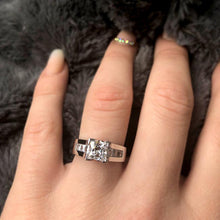 Load image into Gallery viewer, Barkev&#39;s Cathedral Channel Set Diamond Engagement Ring
