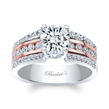 Load image into Gallery viewer, Barkev&#39;s Classic Three Row Diamond Engagement Ring
