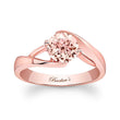 Load image into Gallery viewer, Barkev&#39;s Contemporary Round Cut Morganite Engagement Ring
