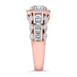 Load image into Gallery viewer, Barkev&#39;s Cushion Halo Wide Diamond Engagement Ring
