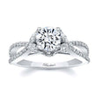 Load image into Gallery viewer, Barkev&#39;s Split Shank Marquise &amp; Round Diamond Engagement Ring
