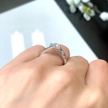Load image into Gallery viewer, Barkev&#39;s Swirl Solitaire Diamond Engagement Ring
