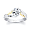 Load image into Gallery viewer, Barkev&#39;s Swirl Solitaire Diamond Engagement Ring
