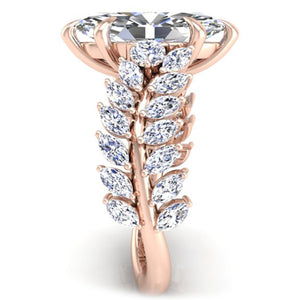 Ben Garelick Andromeda Marquise Diamond Engagement Ring