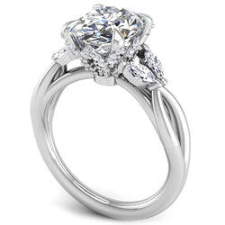 Ben Garelick Ariel Organic Twist Diamond Engagement Ring