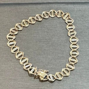 Ben Garelick Estate 14K Yellow Gold 8.5 Inch Fancy Link Bracelet