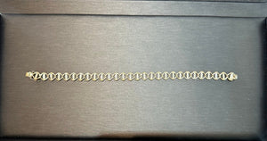 Ben Garelick Estate 14K Yellow Gold 8.5 Inch Fancy Link Bracelet