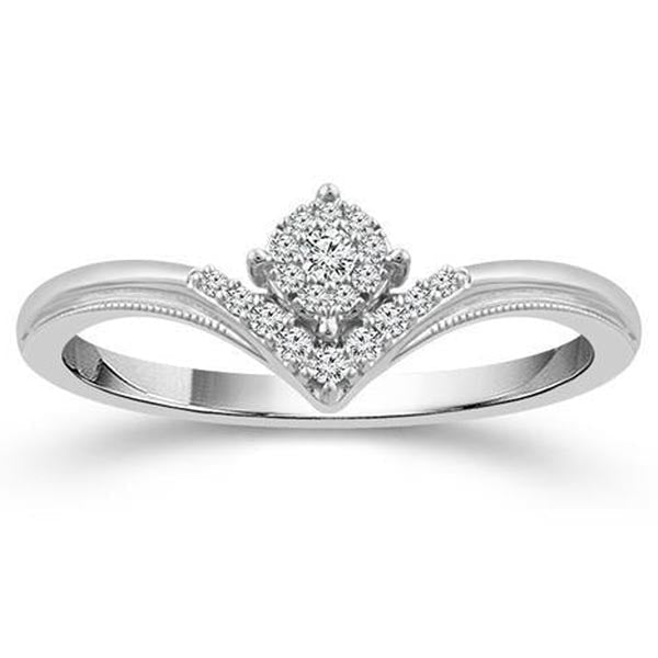 Ben Garelick Forever Day Chevron Diamond Promise Ring