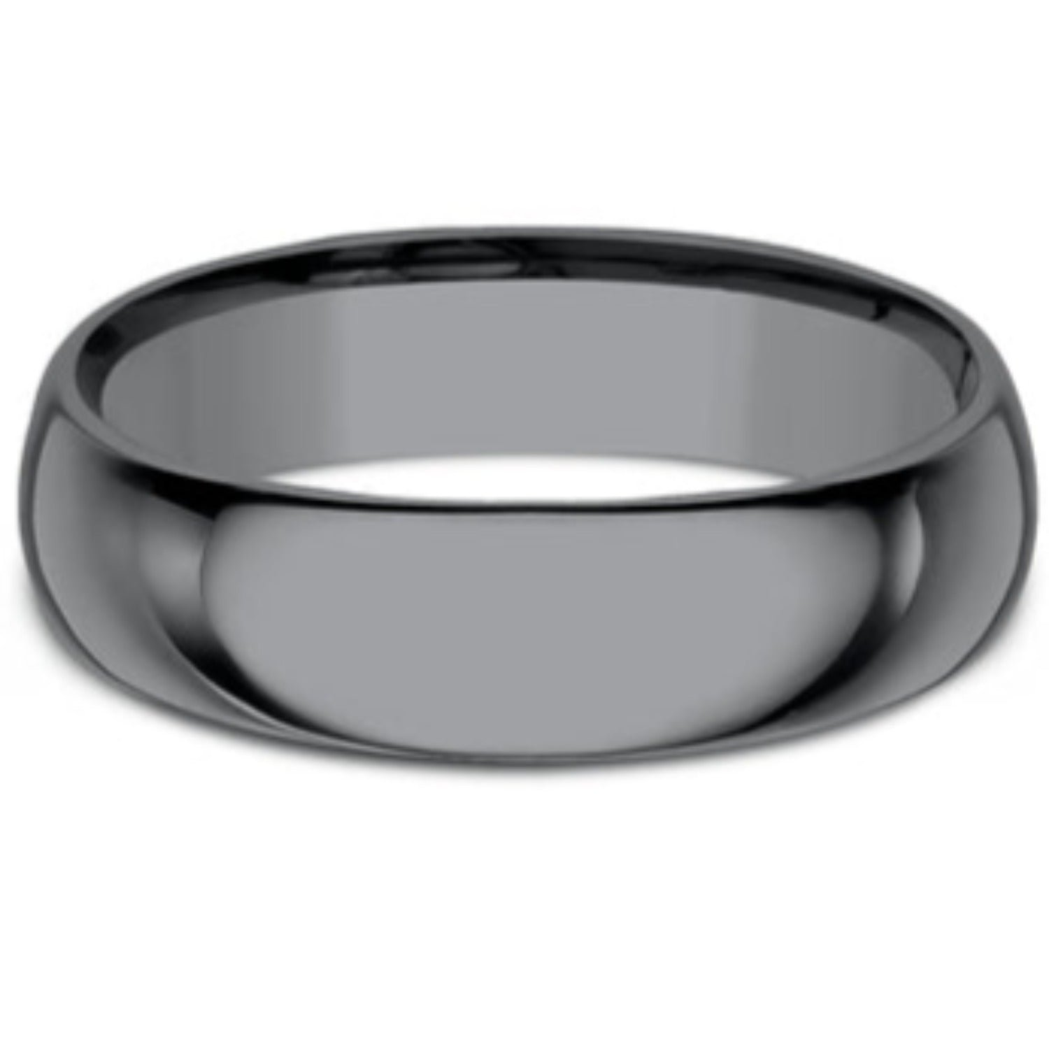 Benchmark Classic 6mm Tantalum Comfort Fit High Polish Wedding Band