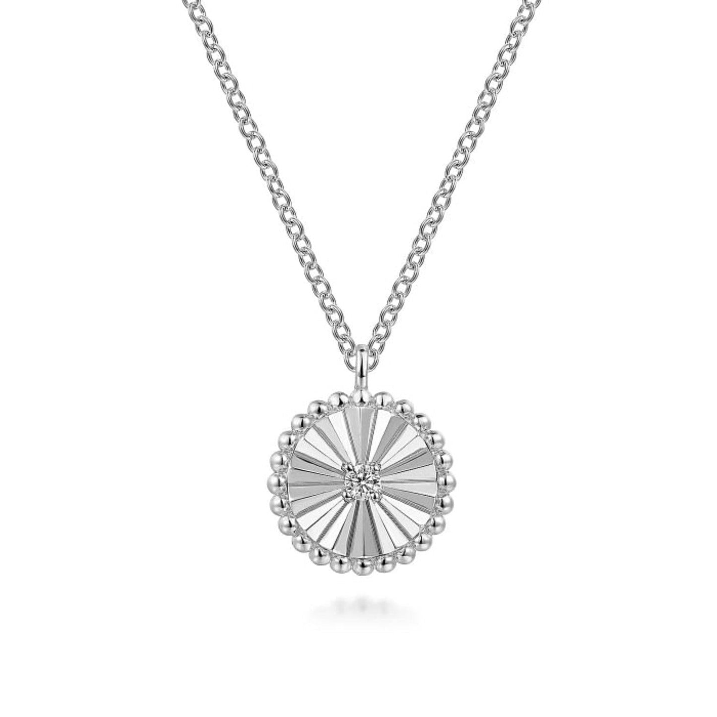 Gabriel & Co. Bujukan Diamond Cut Pendant