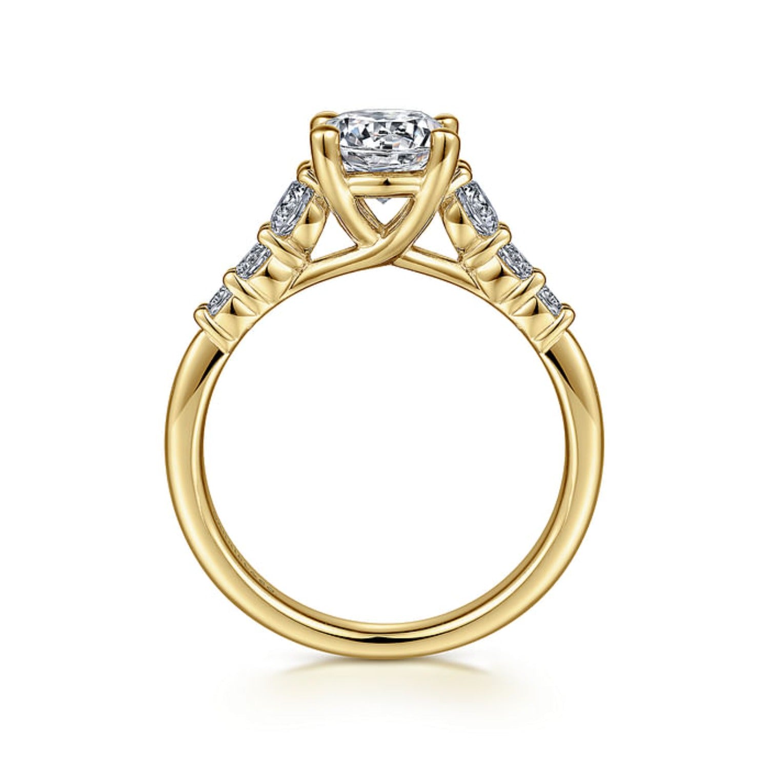 Gabriel & Co. "Darby" Diamond Engagement Ring