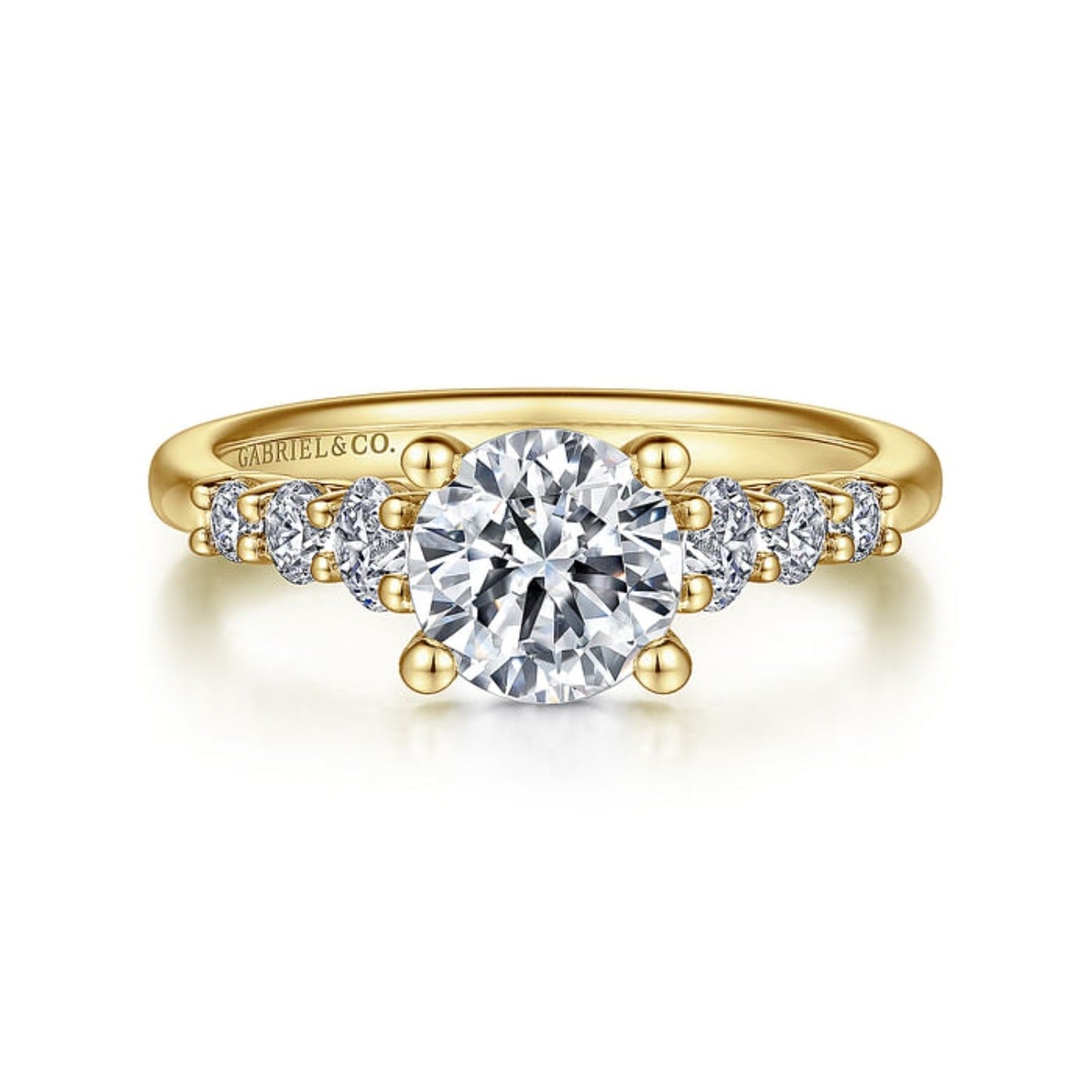 Gabriel & Co. "Darby" Diamond Engagement Ring