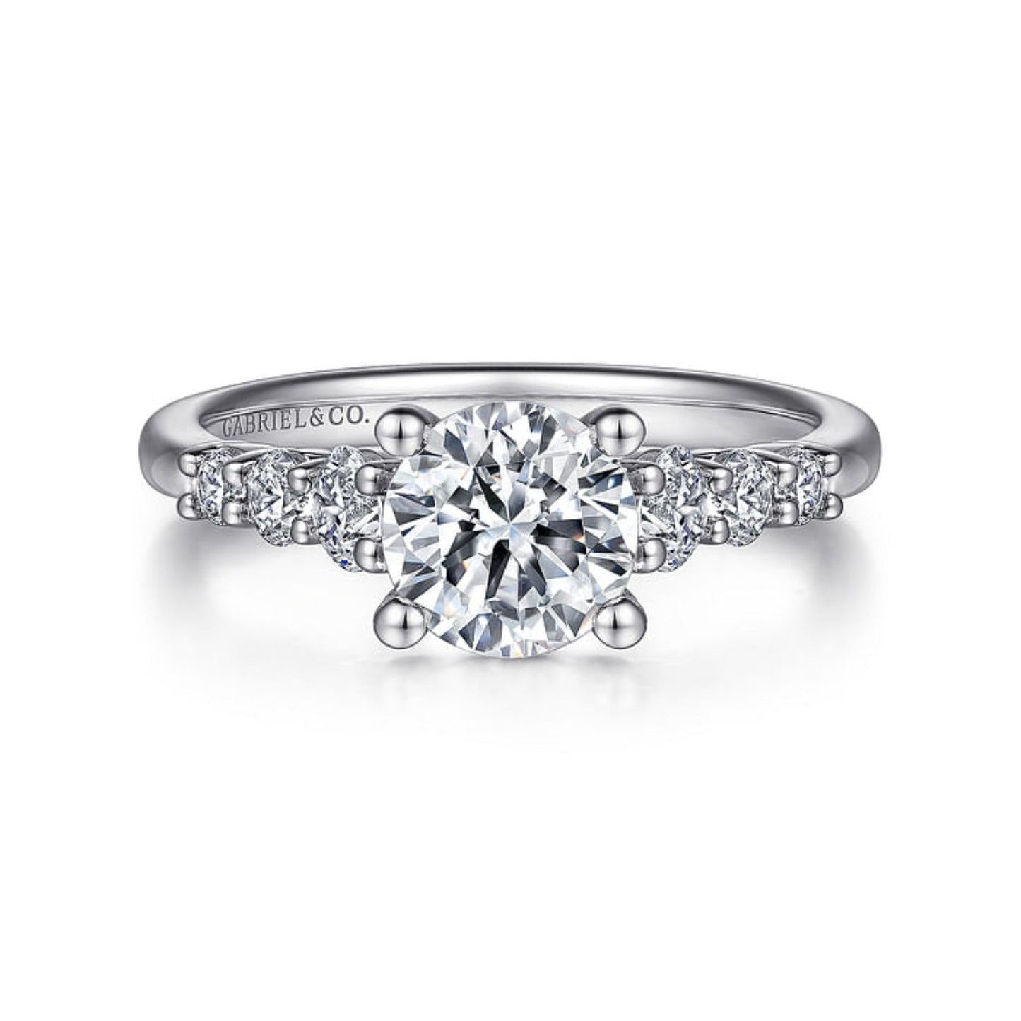 Gabriel & Co. "Darby" Diamond Engagement Ring
