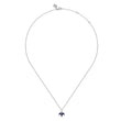 Load image into Gallery viewer, Gabriel &amp; Co. Diamond and Sapphire Pendant Necklace
