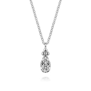 Gabriel & Co. Diamond Bujukan Pendant Necklace